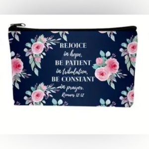 Inspirational Christian Zipper Pouch